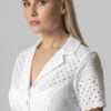 ΦΟΡΕΜΑ BRODERIE ΜΕ ΑΝΟΙΓΜΑ ΣΤΗΝ ΠΛΑΤΗ - Image 3
