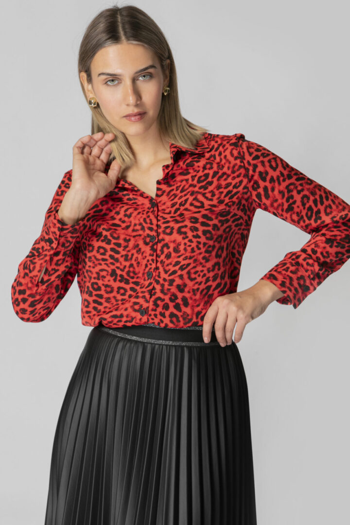 ΠΟΥΚΑΜΙΣΟ ANIMAL PRINT - Image 2