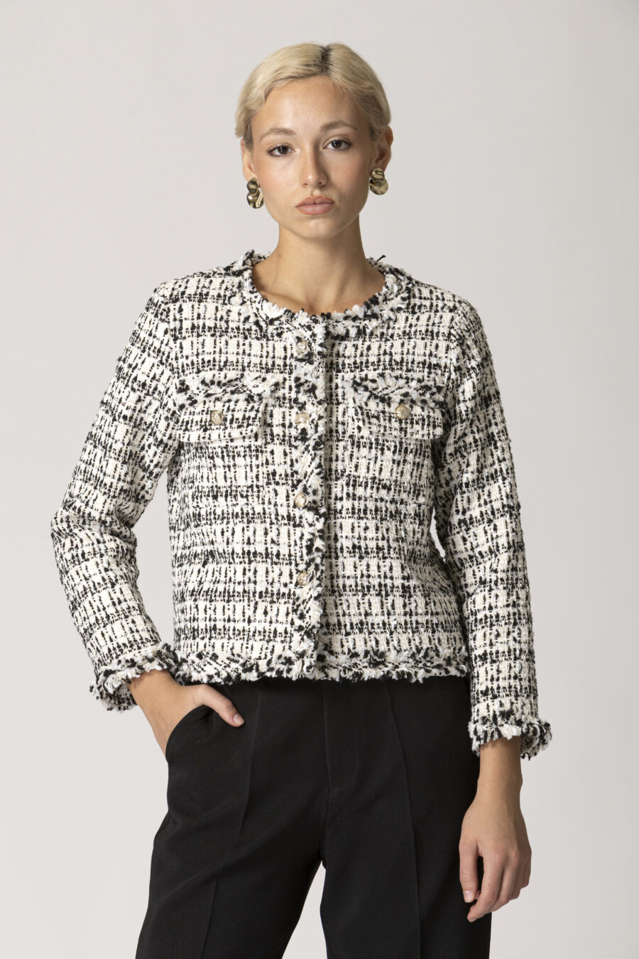 JACKET ΚΟΝΤΟ ΜΕ ΥΦΑΝΣΗ - Image 2