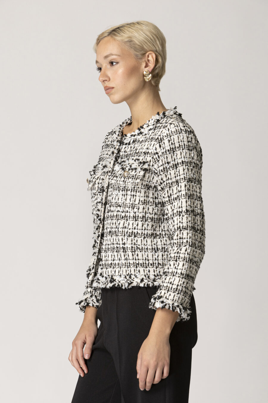 JACKET ΚΟΝΤΟ ΜΕ ΥΦΑΝΣΗ - Image 3