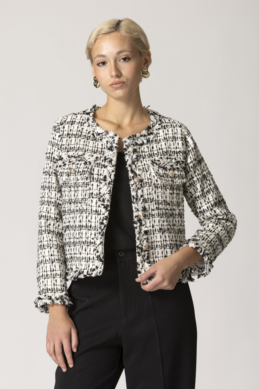 JACKET ΚΟΝΤΟ ΜΕ ΥΦΑΝΣΗ - Image 5